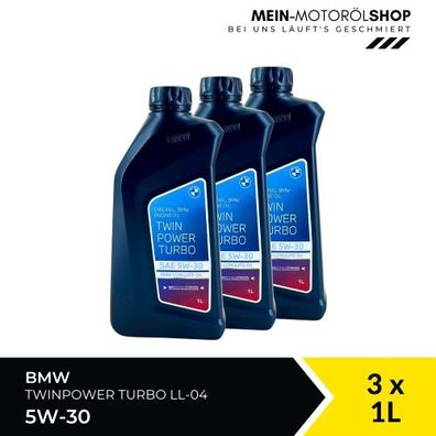 BMW TwinPower Turbo LL-04 5W-30 3x1 Liter