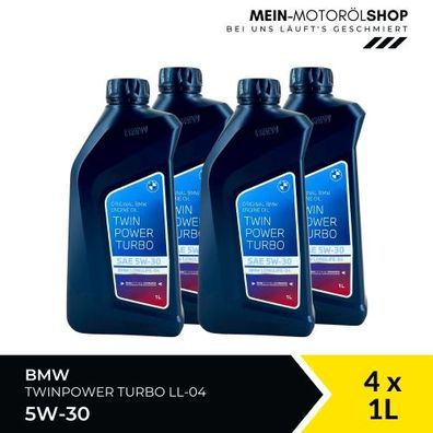 BMW TwinPower Turbo LL-04 5W-30 4x1 Liter