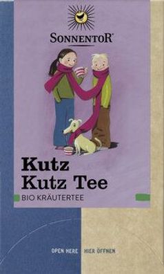 Sonnentor 3x Kutz Kutz® Kräutertee, Doppelkammerbeutel 27g