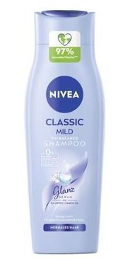 NIVEA Klassik Mild Shampoo, 250 ml - Sanfte Haarpflege