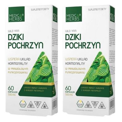 Yamswurzel Extrakt 20% Diosgenin Wild Yam Wechseljahre 500mg 120 Kapseln