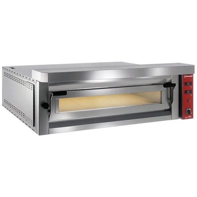 Elektro Pizzaofen "Extra Breit" Flammkuchenofen 1 Kammer 9 Pizzen á 35 cm Gastlando