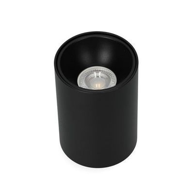 Aufbauspot KIVI Deckenleuchte IP20 Aluminium feste Struktur Spotlight Schwarz