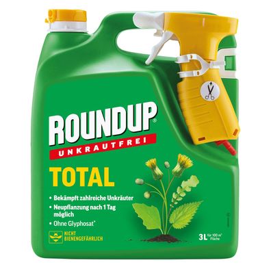 Roundup Unkrautfrei Total - 3 Liter