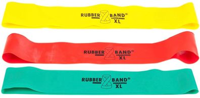 Dittmann Rubberband XL 3er Kombi 1x Gelb, Grün, Rot (3 Stk)