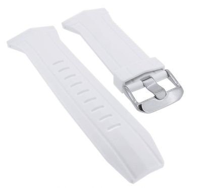 Bruno Banani Prisma | Uhrenarmband Kunststoff weiß für CW3 BR21060