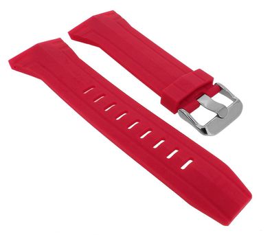 Bruno Banani Prisma | Uhrenarmband Kunststoff rot für CW3 202 402