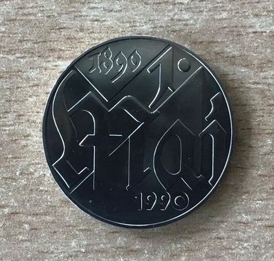 DDR 10 Mark 1990 Münze 1. Mai