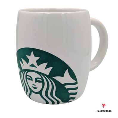 Starbucks Kaffeetasse grüne Meerjungfrau Fassbecher Sammeltasse 2015 473 ml