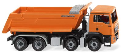 Wiking H0 1/87 067448 LKW MAN TGS Euro 6 Meiller Kipper - orange - NEU OVP