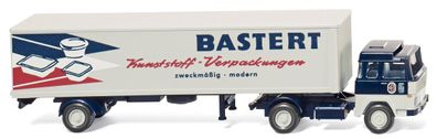 Wiking H0 1/87 054701 LKW Magirus Koffersattelzug "Bastert" - NEU OVP