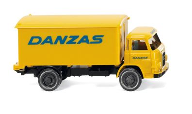 Wiking H0 1/87 054004 LKW MAN 415 Koffer-Aufbau Spedition DANZAS - NEU OVP