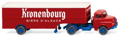 Wiking H0 1/87 051322 LKW Saviem Koffersattelzug "Kronenbourg" - NEU OVP