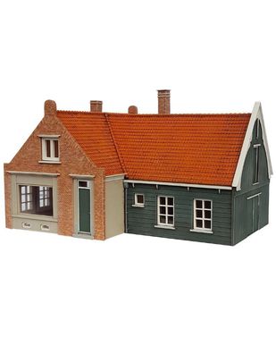 AlsaCast H0 8710.178 Bausatz Wohnhaus mit Bäckerei - OVP NEU