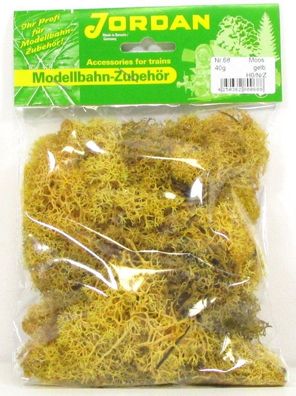 Jordan H0/N [68] Island Moos gelb - Kleinpackung ca. 40g - OVP NEU