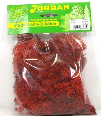 Jordan H0/N [69] Island Moos herbstfarben - Kleinpackung ca. 40g - OVP NEU