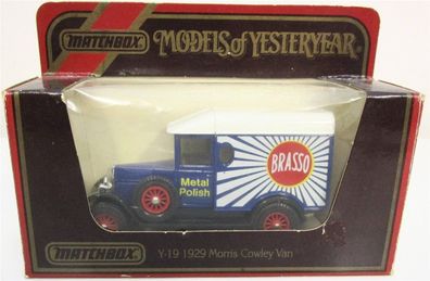 Matchbox Y-19 1919 Morrios CowleyVan "Brasso" (2791)