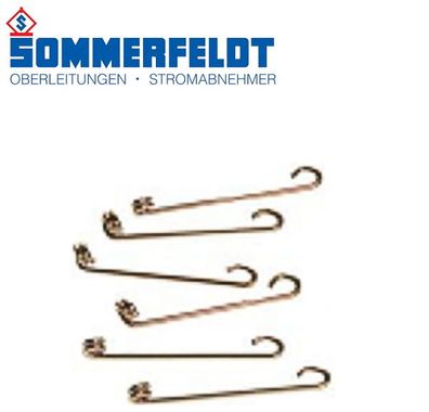 Sommerfeldt 151 H0 Seitenhalter (Beutelinhalt 10 Stk.) Preis pro Beutel (VE=1) - OVP