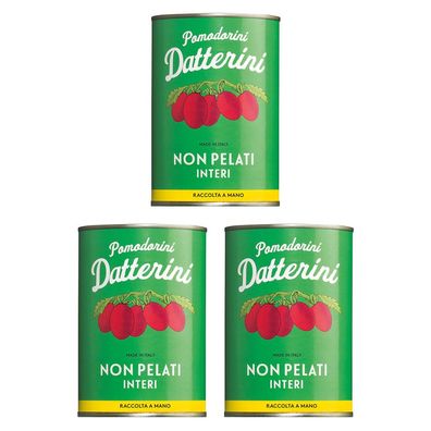 Kleine, ungeschälte Datteltomaten "Datterini" 3er-Set