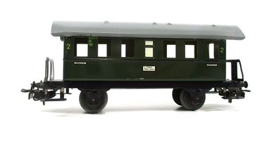 Spur H0 1/87 Märklin 4000 Personenwagen Donnerbüchse aus Blech 2. KL (1351)