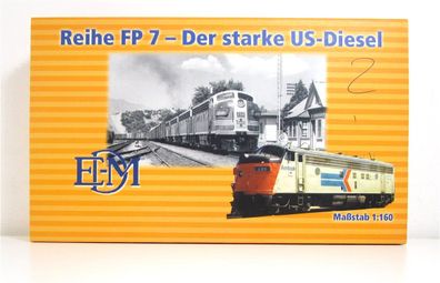 Spur N Weltbild Reisen auf Schienen "Reihe FP 7" US-Diesel OVP (5157C)