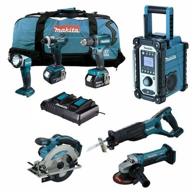 MAKITA DDF485 Z Akku-Bohrschrauber LXT 18V 11tlg. Akku Werkzeug Combo Kit