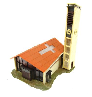 Spur N Fertigmodell Faller Moderne Kirche (Bastler) (HN-0642C)