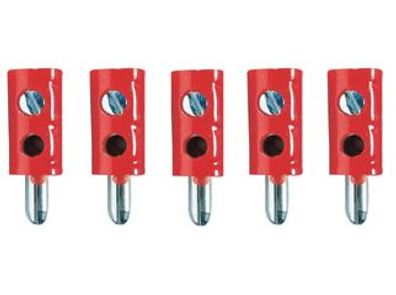 TAMS 85-19507-05 Mini-Bananenstecker, rot