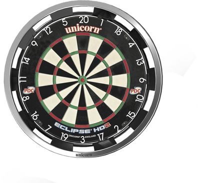 Unicorn "Solar Flare" LED Dartboard Beleuchtung mit integriertem Surround / Inhalt