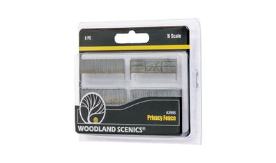 Woodland Scenics WA2995 N Privacy Fence