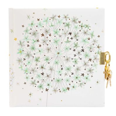 Turnowsky 44 381 Tagebuch gentle Flower - 16,5 x 16,5 cm