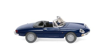 Wiking H0 1/87 020603 Sportwagen Alfa Romeo Spider Cabrio dunkelblau - OVP NEU