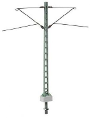 Sommerfeldt 186 H0 Gitter-Mittelmast mit 2 Auslegern, lackiert (VE=1) - OVP NEU