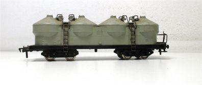 Fleischmann H0 1492 Behältertragwagen Silowagen 358 001 DB (3111H)