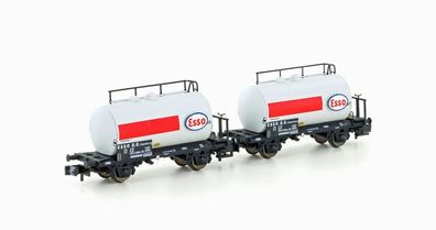 Hobbytrain N H24832 2er Set Leichtbau-Kesselwagen DB/Esso, Ep. IV - NEU