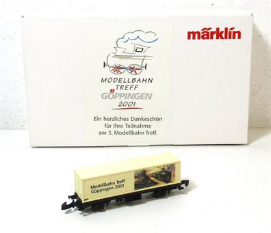 Spur Z Märklin mc Sonderwagen MT Göppingen 2001 OVP (Z151-4E)