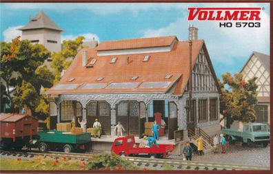 Vollmer H0 5703 Bausatz Großer Lagerschuppen - OVP NEU