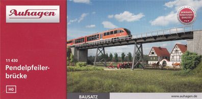 Auhagen H0 11430 Bausatz Pendelpfeilerbrücke - OVP NEU