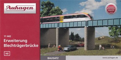 Auhagen H0 11442 Bausatz Erweiterung Blechträgerbrücke - OVP NEU