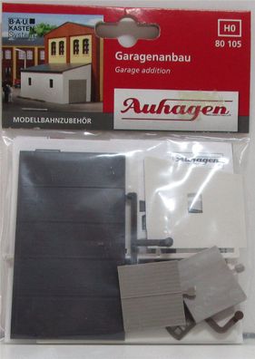 Auhagen H0 80105 Bausatz Garagenanbau Baukastensystem - OVP NEU