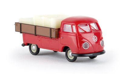 Brekina H0 1/87 32974 VW T1b Pritsche rot - OVP NEU