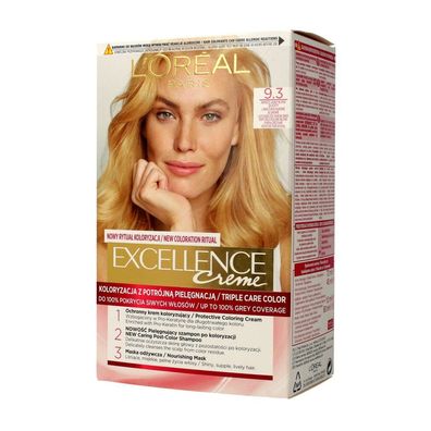 L'Oréal Professionnel Excellence Creme Colour Cream 9.3 sehr helles Goldblond 1op