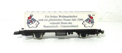 Märklin Z Weihnachtswagen 1999 / 2000 Stammtisch Untereschbach (6551E)