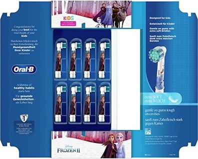 Oral-B Aufsteckbürsten Kids Frozen 8er FFS