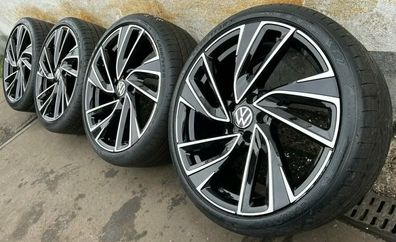 4x Original VW Golf 8 5H GTI GTE GTD 19 Zoll Sommerräder Adelaide 5H0601025R DOT21