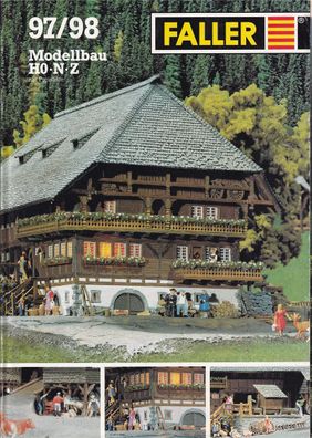 Faller Katalog Modellbau Ausgabe 1997/98