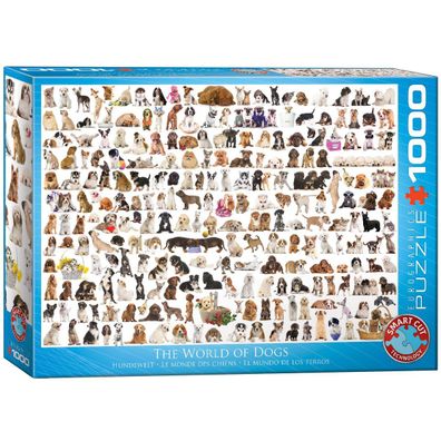 Eurographics Puzzle Hundewelt 1000 Teile - NEU