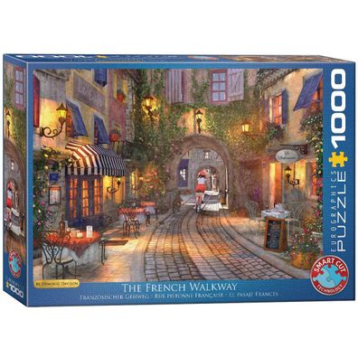 Eurographics Puzzle Französicher Gehweg von Dominic Davision 1000 Teile - NEU