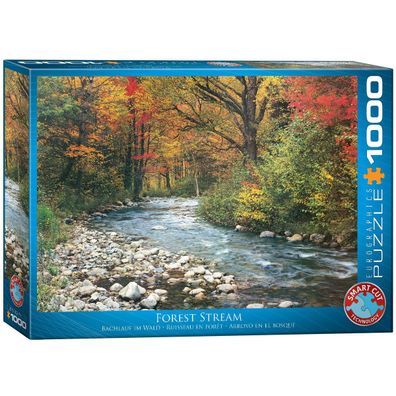 Eurographics Puzzle Bachlauf im Wald 1000 Teile - NEU