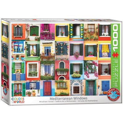 Eurographics Puzzle Mittelmeerfenster 1000 Teile - NEU